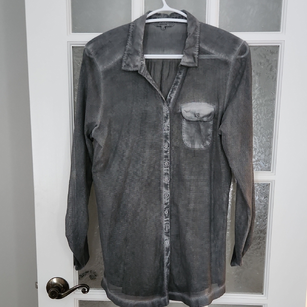 Sanswich Grey Button-Up Shirt